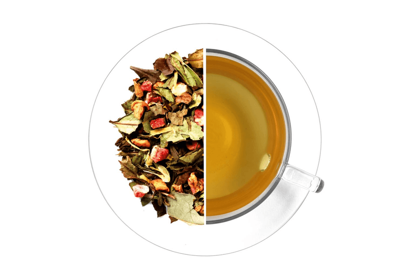 White tea w/Strawberry & Aloe